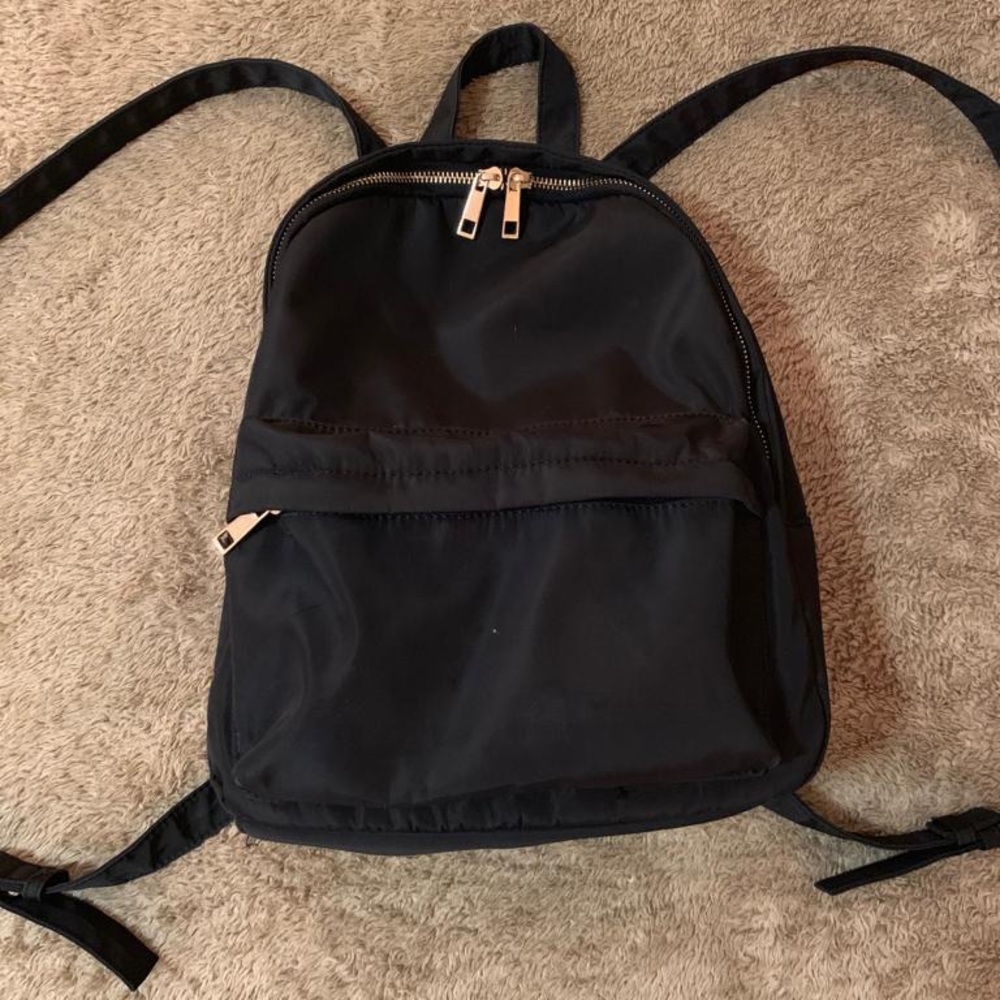Mini Black Backpack